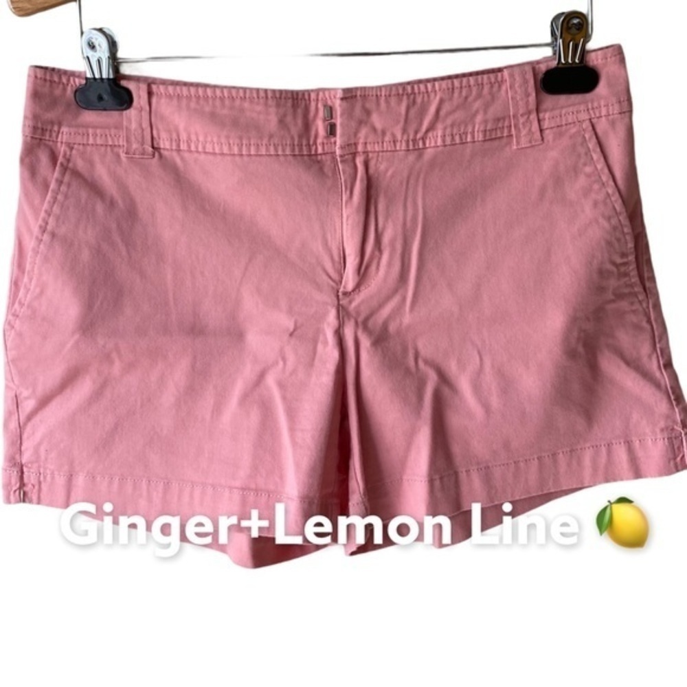 New York Company Salmon Pink Cotton Shorts Size 4